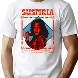 Suspiria 1977 T-Shirt for Men & Women, T-Shirts Graphic Tee - White
