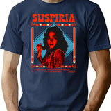 Suspiria 1977 T-Shirt for Men & Women, T-Shirts Graphic Tee - Navy