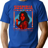 Suspiria 1977 T-Shirt for Men & Women, T-Shirts Graphic Tee - Blue