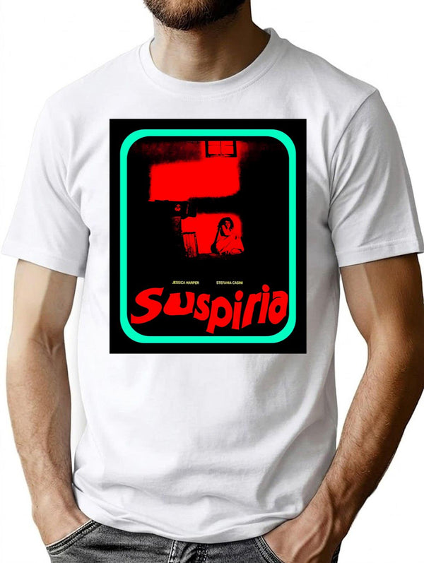Suspiria-Dario Argento T-Shirt for Men & Women, T-Shirts Graphic Tee - White