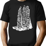 Suspiria Three Mothers White T-Shirt for Men & Women, T-Shirts Graphic Tee - Black