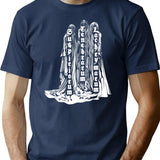 Suspiria Three Mothers White T-Shirt for Men & Women, T-Shirts Graphic Tee - Navy