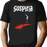 Suspiria T-Shirt for Men & Women, T-Shirts Graphic Tee - Black