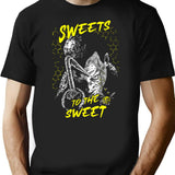 Sweets T-Shirt for Men & Women, T-Shirts Graphic Tee - Black