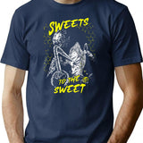 Sweets T-Shirt for Men & Women, T-Shirts Graphic Tee - Navy