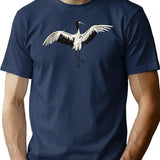 Tai Chi T-Shirt for Men & Women, T-Shirts Graphic Tee - Navy