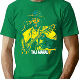 Taj Mahal Musician.Henry Saint Claire Fredericks V2 Classic Minimalist Graphic T-Shirt - Unisex Streetwear Tee - Green