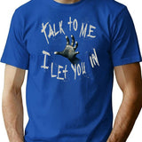 Talk To Me Horror (2022) Movie T-Shirt for Men & Women, T-Shirts Graphic Tee - Blue