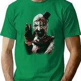Terrifier 2 Fan Art T-Shirt for Men & Women, T-Shirts Graphic Tee - Green