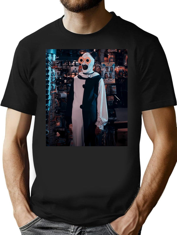 Terrifier 2 T-Shirt for Men & Women, T-Shirts Graphic Tee - Black