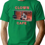 Terrifier Clown Cafe Essential Premium Heavyweight Cotton T-Shirt - Green