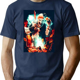 Terrifying Art And Clown T-Shirt for Men & Women, T-Shirts Graphic Tee - Navy