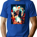 Terrifying Art And Clown T-Shirt for Men & Women, T-Shirts Graphic Tee - Blue