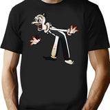 Terrifying Cartoon Clown T-Shirt for Men & Women, T-Shirts Graphic Tee - Black