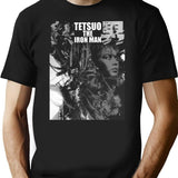 Tetsuo The Iron Man T-Shirt for Men & Women, T-Shirts Graphic Tee - Black