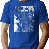 Tetsuo The Iron Man T-Shirt for Men & Women, T-Shirts Graphic Tee - Blue