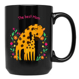 The Best Mom Mother'S Day Black Gift Coffee Mug - Black