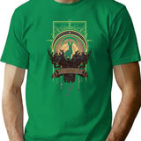 The Black Rabbit Of Inl T-Shirt for Men & Women, T-Shirts Graphic Tee - Green
