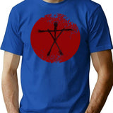 The Blair Witch Project T-Shirt for Men & Women, T-Shirts Graphic Tee - Blue