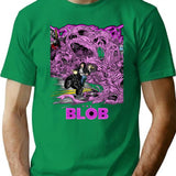 The Blob Scariest Movie Vintage 80S T-Shirt for Men & Women, T-Shirts Graphic Tee - Green
