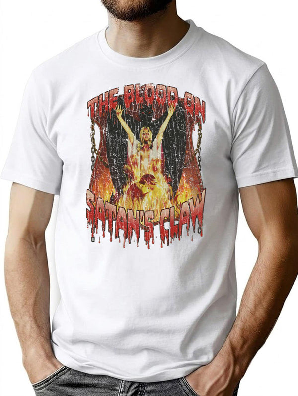 The Blood On Satan'S Claw 1971 T-Shirt for Men & Women, T-Shirts Graphic Tee - White