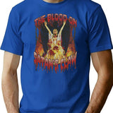 The Blood On Satan'S Claw 1971 T-Shirt for Men & Women, T-Shirts Graphic Tee - Blue