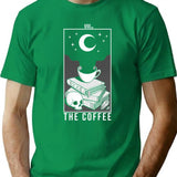 The Coffee T-Shirt for Men & Women, T-Shirts Graphic Tee - Green
