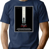 The Crow Movie Poster T-Shirt for Men & Women, T-Shirts Graphic Tee - Navy