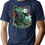The Curse Of Crystal Lake T-Shirt for Men & Women, T-Shirts Graphic Tee - Navy