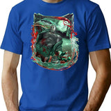 The Curse Of Crystal Lake T-Shirt for Men & Women, T-Shirts Graphic Tee - Blue