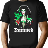 The Damned Vampira T-Shirt for Men & Women, T-Shirts Graphic Tee - Black