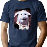 The Dancing Pig T-Shirt for Men & Women, T-Shirts Graphic Tee - Navy