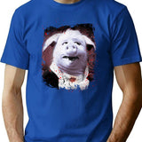 The Dancing Pig T-Shirt for Men & Women, T-Shirts Graphic Tee - Blue