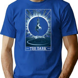 The Dark Tarotesque - (Dark) T-Shirt for Men & Women, T-Shirts Graphic Tee - Blue
