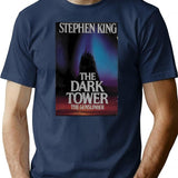 The Dark Tower The Gunslinger T-Shirt for Men & Women, T-Shirts Graphic Tee - Navy