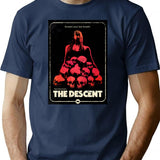 The Descent T-Shirt for Men & Women, T-Shirts Graphic Tee - Navy