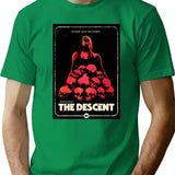 The Descent T-Shirt for Men & Women, T-Shirts Graphic Tee - Green