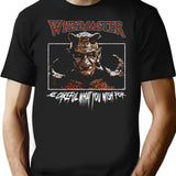 The Djinn Wishmaster (Retro Horror) T-Shirt for Men & Women, T-Shirts Graphic Tee - Black