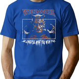 The Djinn Wishmaster (Retro Horror) T-Shirt for Men & Women, T-Shirts Graphic Tee - Blue