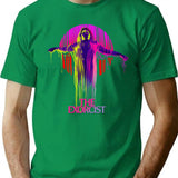The Exorcist Neon T-Shirt for Men & Women, T-Shirts Graphic Tee - Green