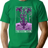 The Extinction Tarotesque - (Dark) T-Shirt for Men & Women, T-Shirts Graphic Tee - Green