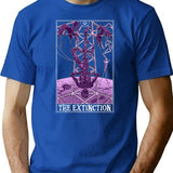 The Extinction Tarotesque - (Dark) T-Shirt for Men & Women, T-Shirts Graphic Tee - Blue