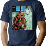The Fly (David Cronenberg) T-Shirt for Men & Women, T-Shirts Graphic Tee - Navy