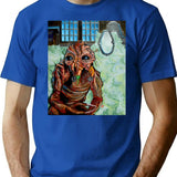 The Fly (David Cronenberg) T-Shirt for Men & Women, T-Shirts Graphic Tee - Blue