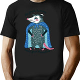 The Fresh Horrors Wont Face Themselves T-Shirt for Men & Women, T-Shirts Graphic Tee - Black