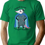 The Fresh Horrors Wont Face Themselves T-Shirt for Men & Women, T-Shirts Graphic Tee - Green