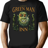 The Green Man Inn - The Wicker Man T-Shirt for Men & Women, T-Shirts Graphic Tee - Black