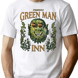 The Green Man Inn - The Wicker Man T-Shirt for Men & Women, T-Shirts Graphic Tee - White