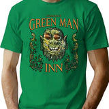 The Green Man Inn - The Wicker Man T-Shirt for Men & Women, T-Shirts Graphic Tee - Green