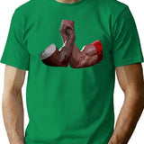 The Handshake (Predator) T-Shirt for Men & Women, T-Shirts Graphic Tee - Green